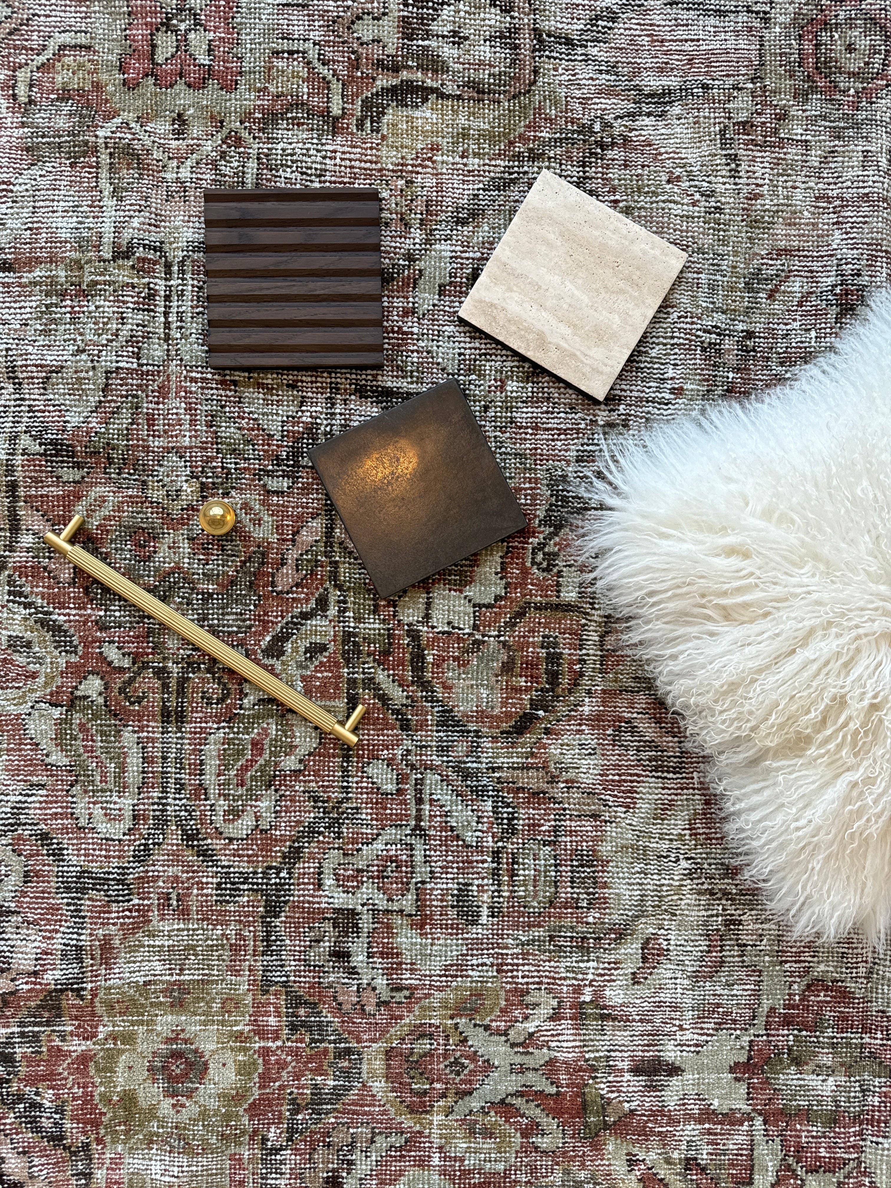 9x12 Antique Mahal Rug