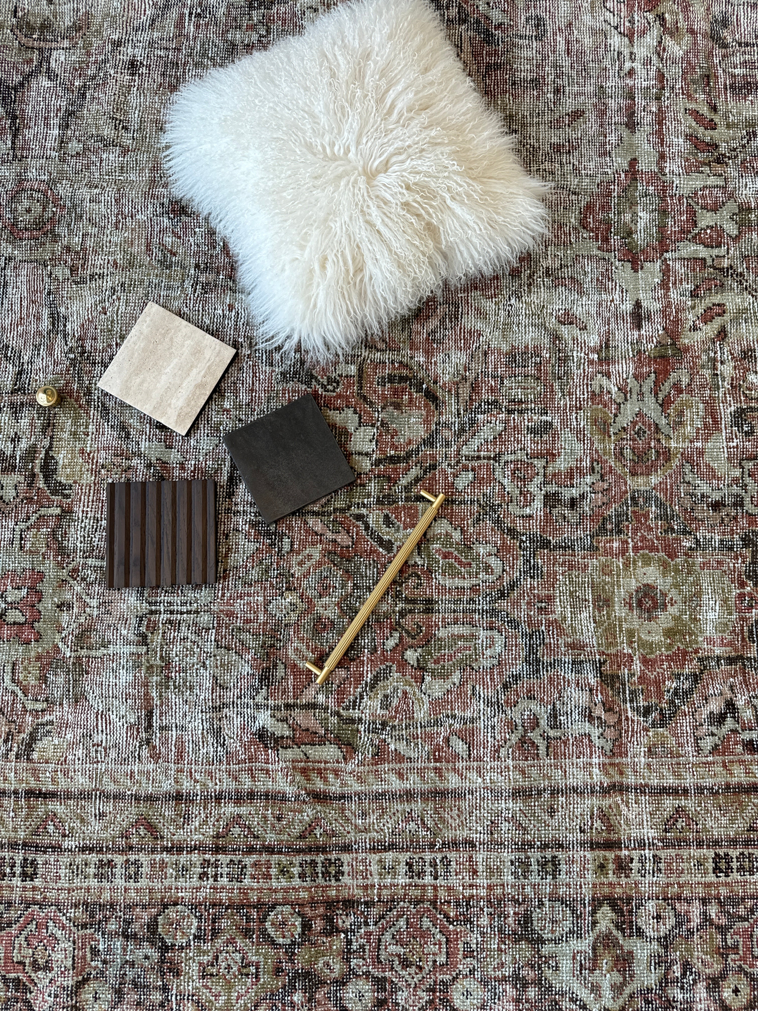 9x12 Antique Mahal Rug
