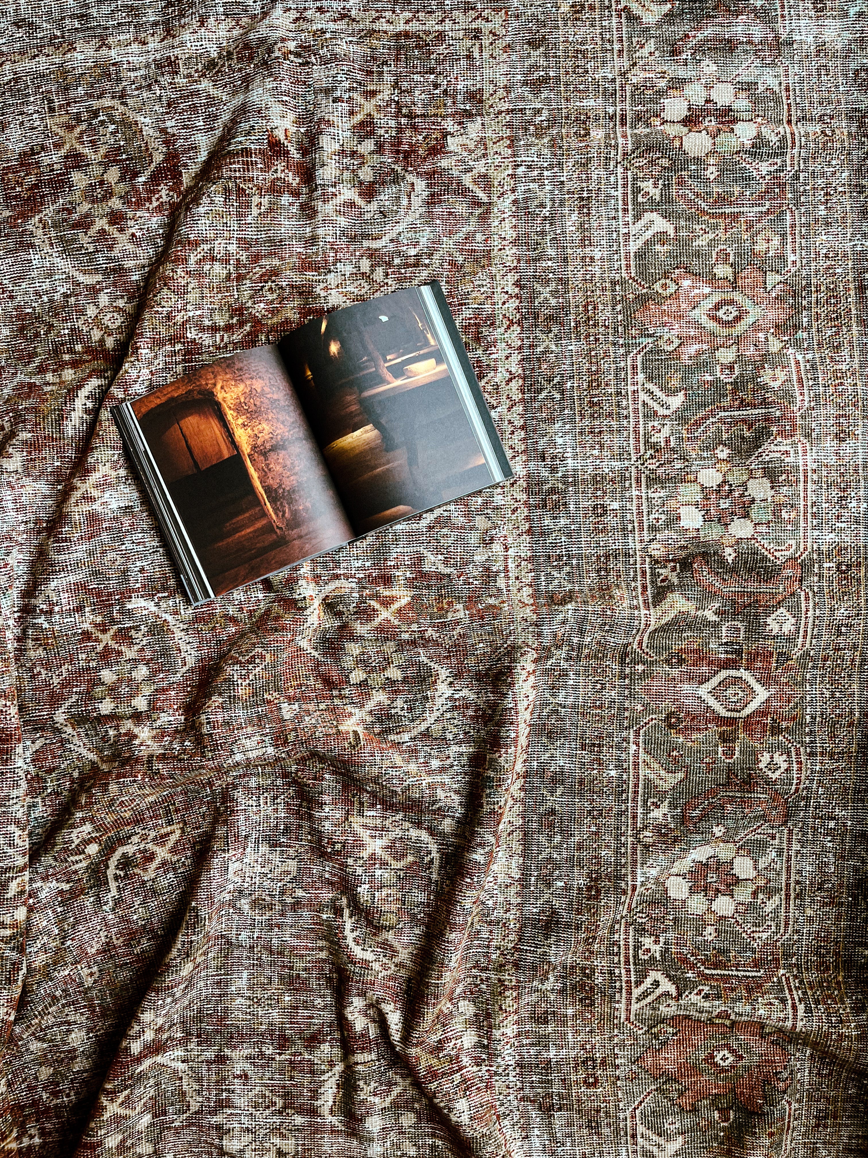 10x14 Antique Mahal Rug