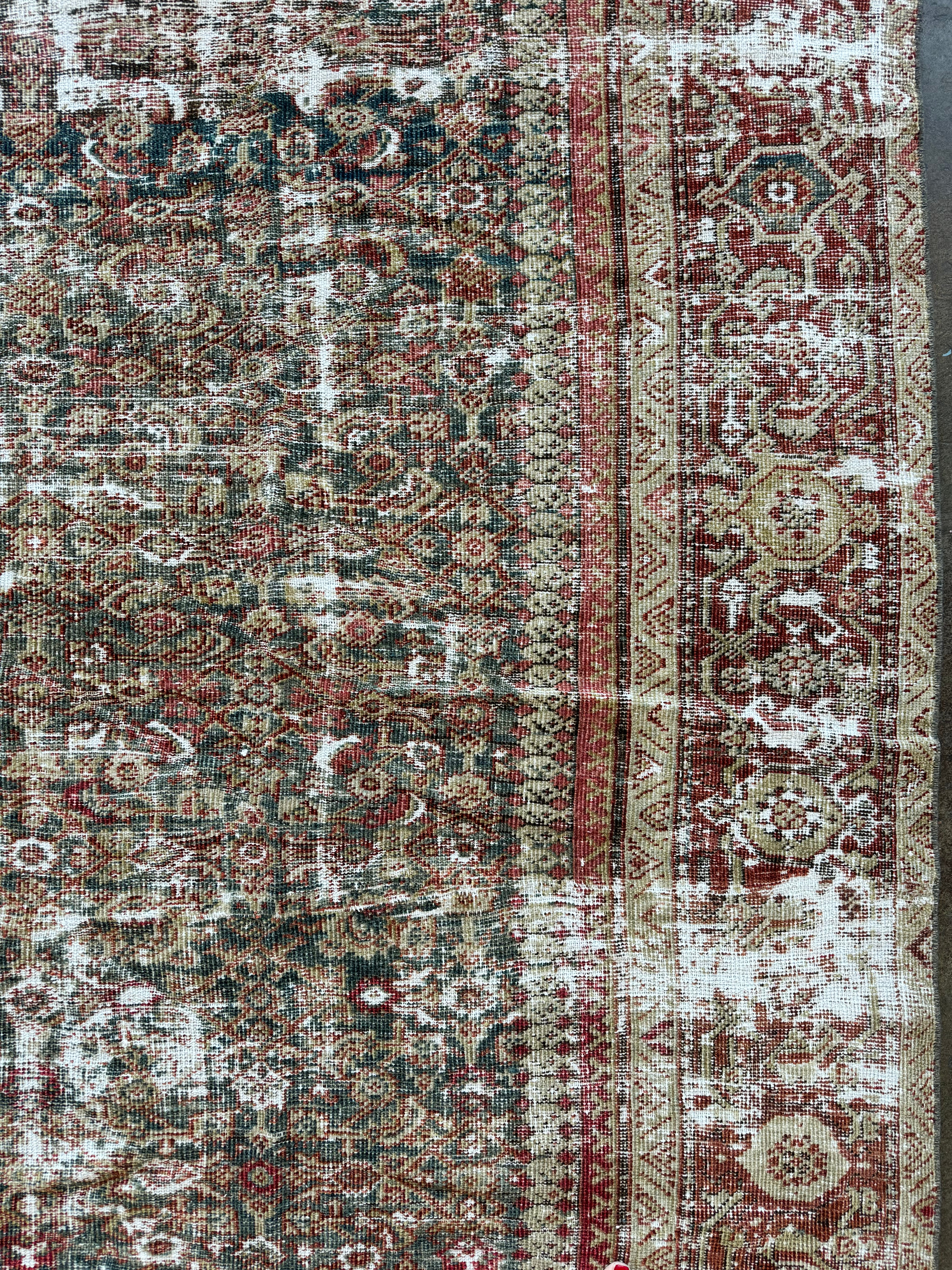 10x12 Antique Mahal Rug