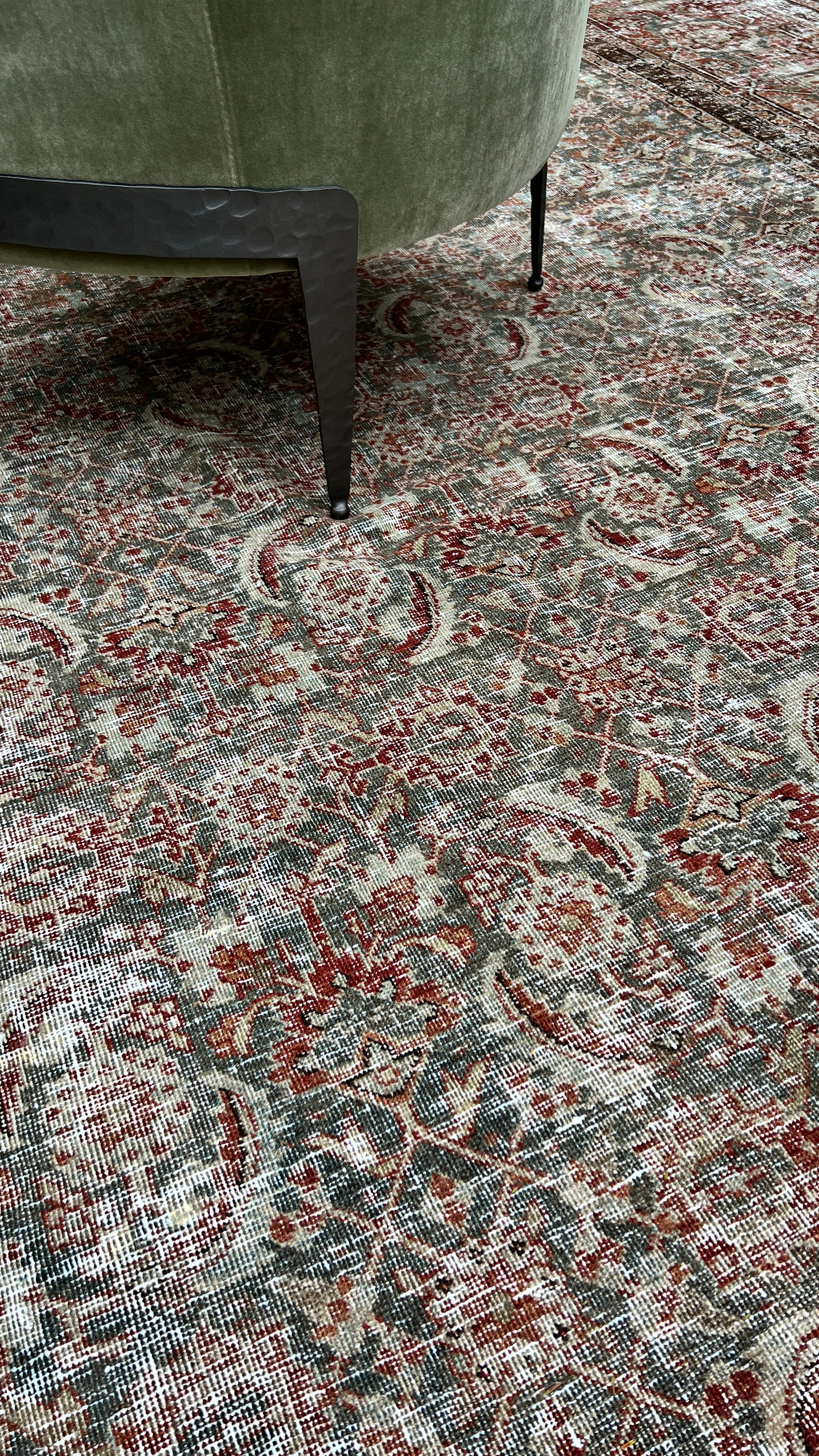 9x13 Antique Tabriz Rug