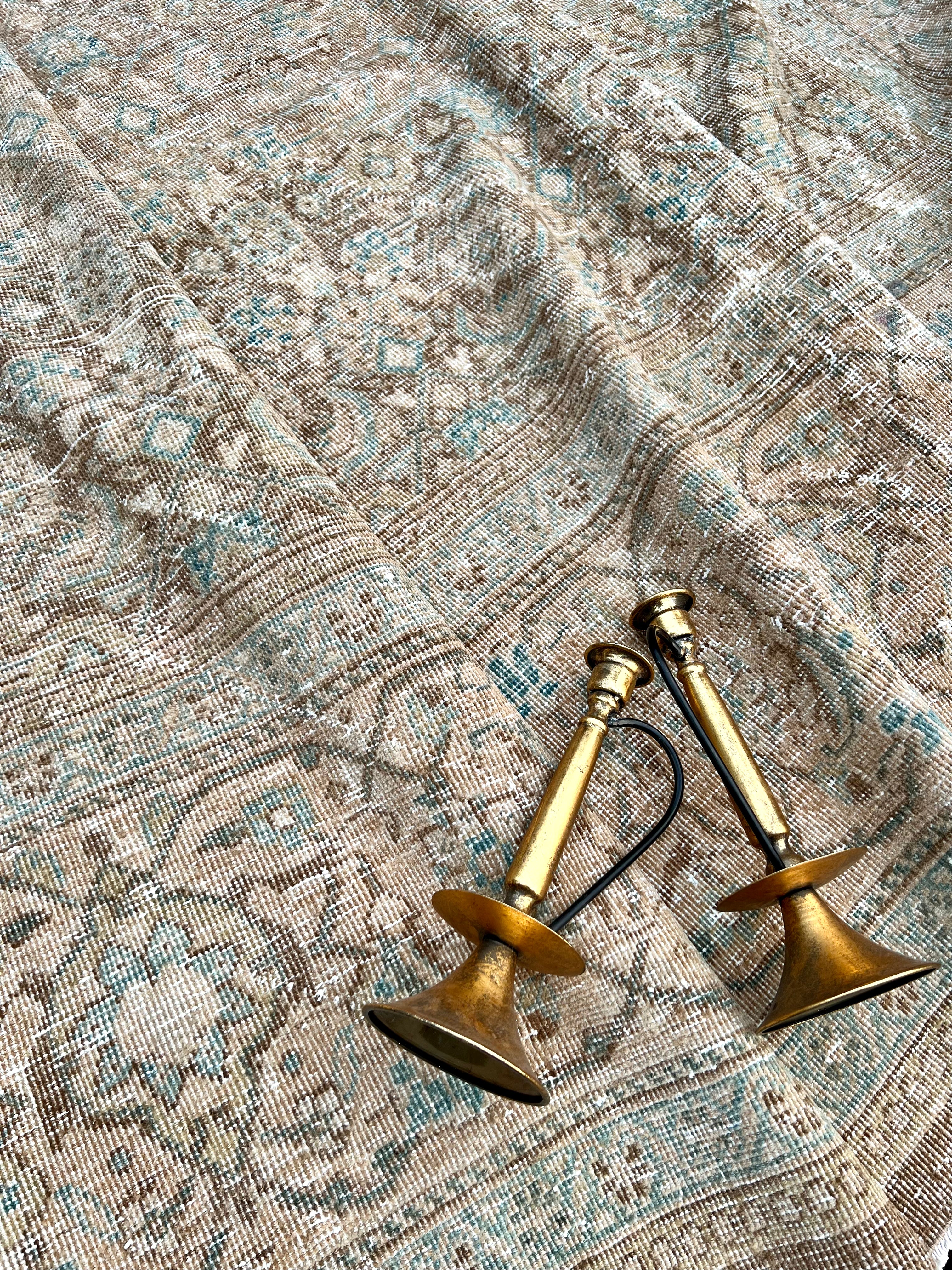 10x13 Semi-Antique Tabriz Rug