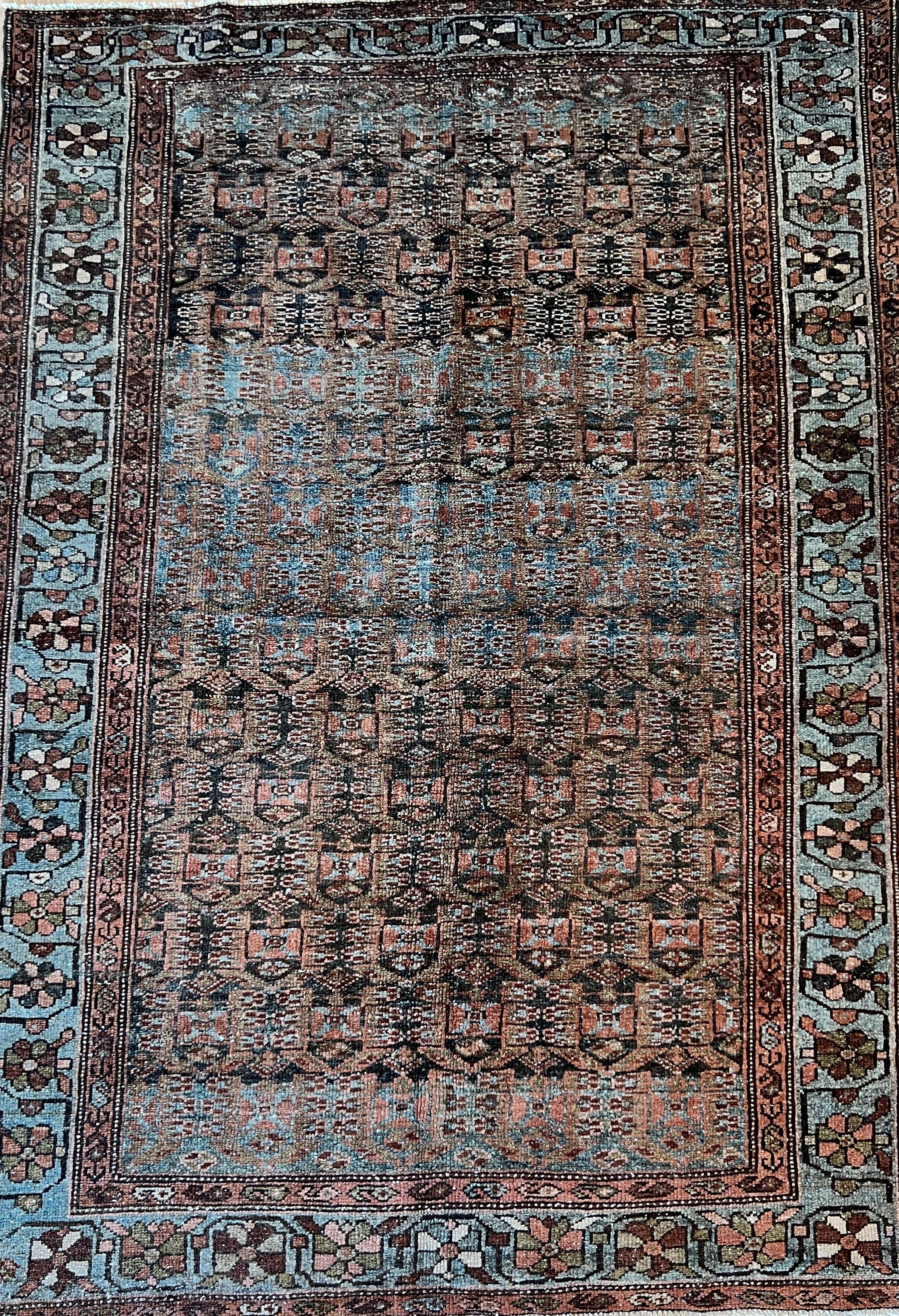 4x6 feet Semi-Antique Persian Malayer Rug