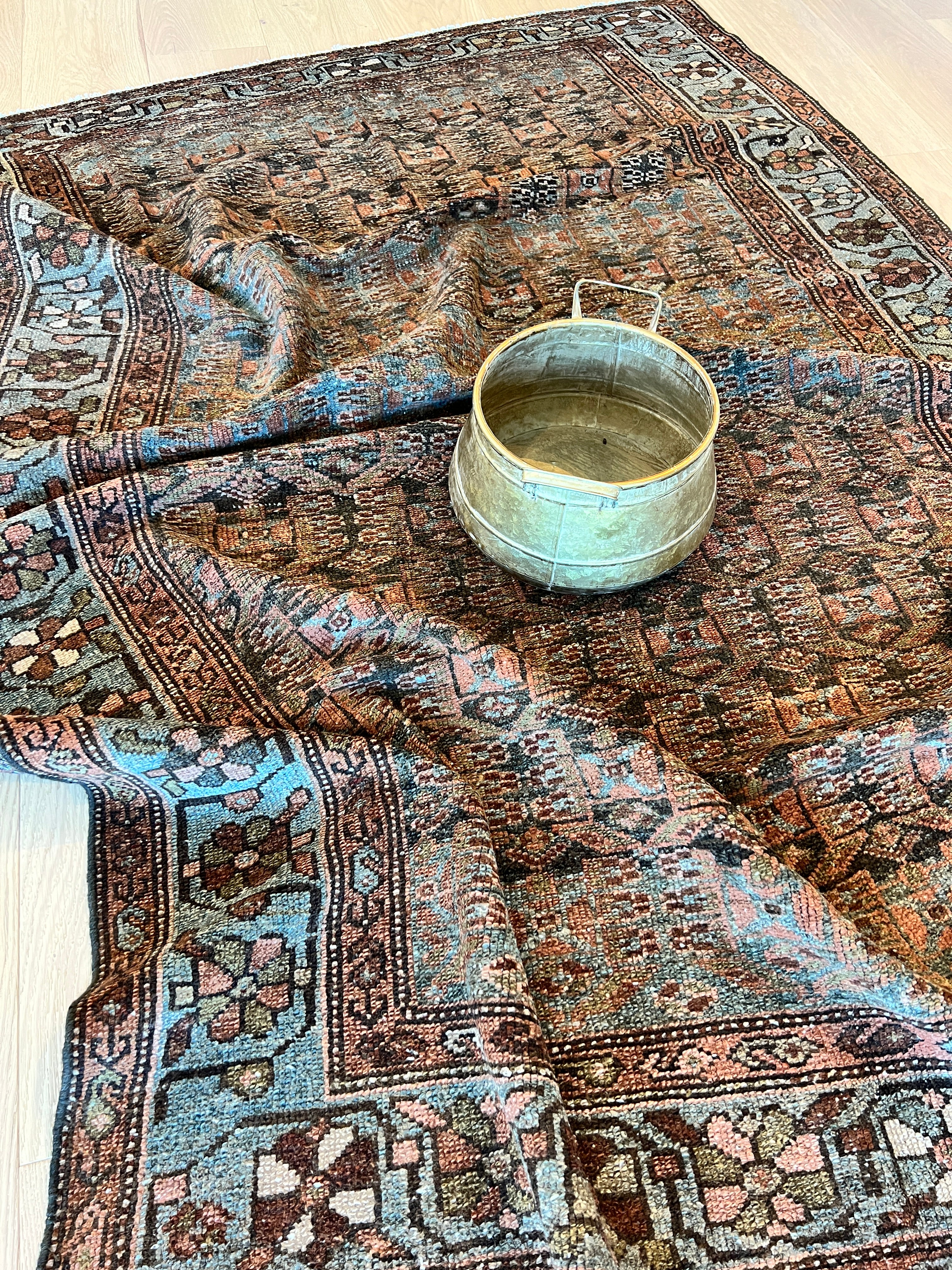 4x6 feet Semi-Antique Persian Malayer Rug