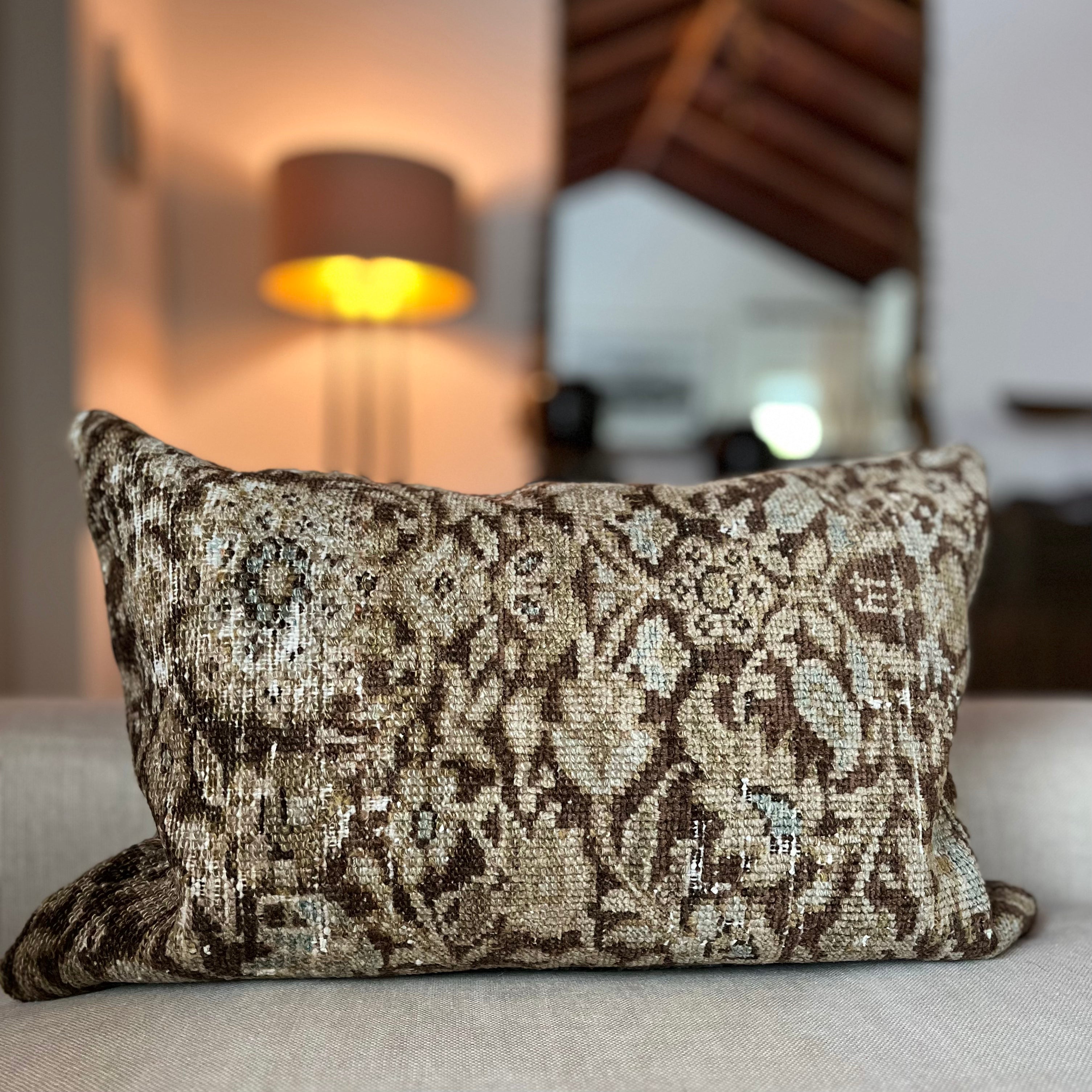 Adeline Vintage Rug Pillow - Main Image