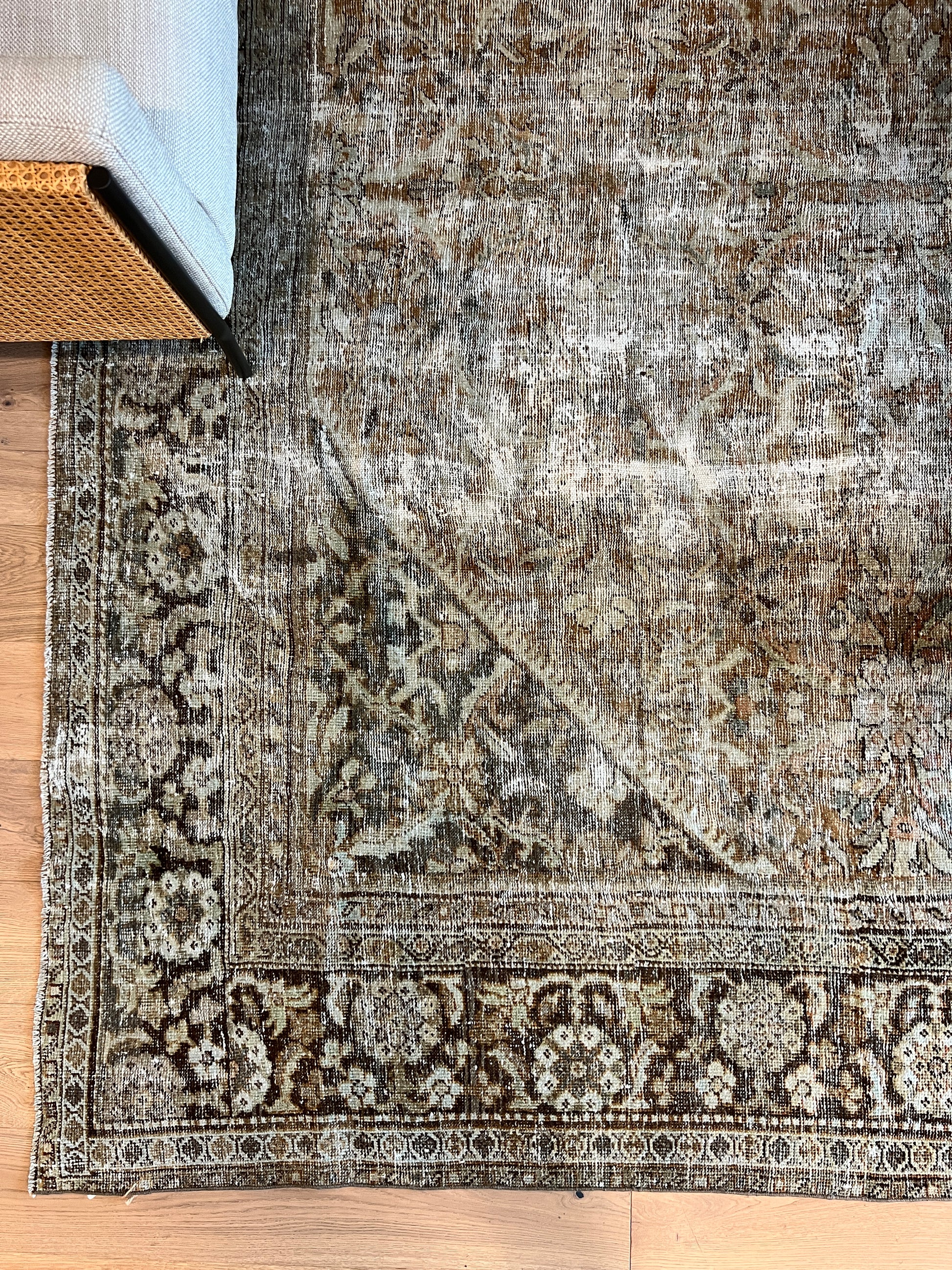 10x14 feet Antique Persian Mahal Rug