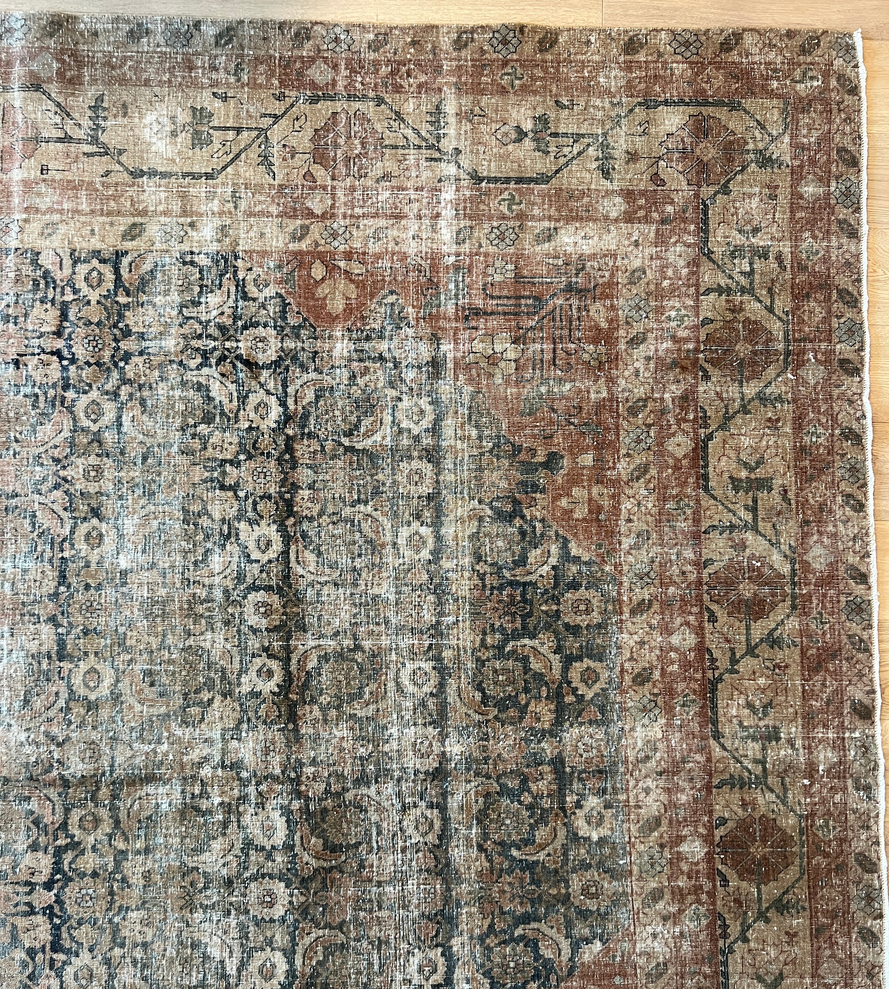 10x13 feet Antique Petag Tabriz Rug