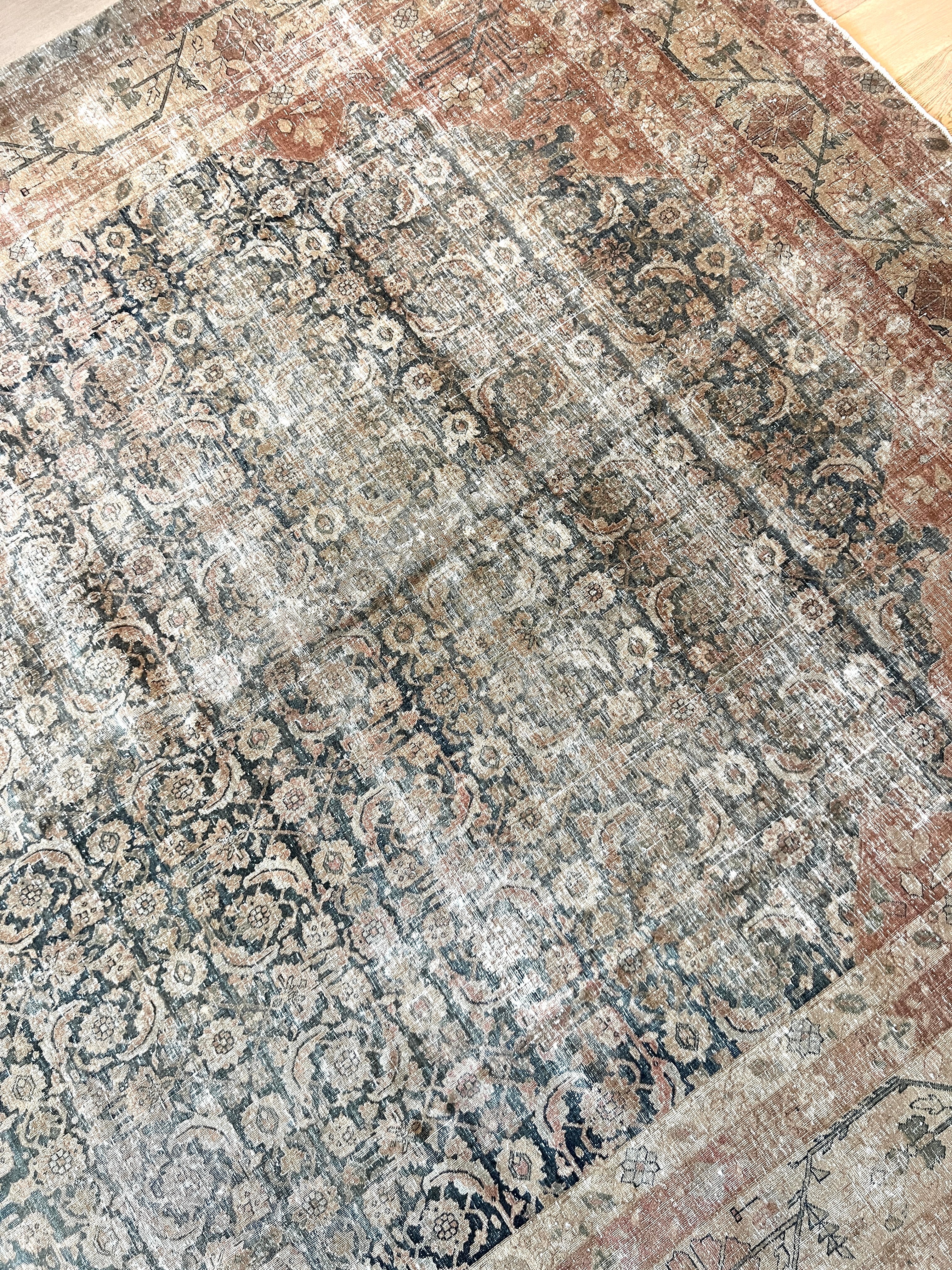 10x13 feet Antique Petag Tabriz Rug